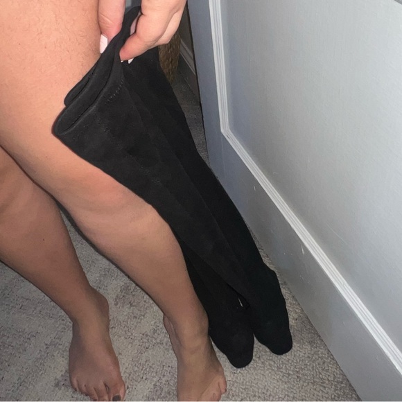 Black Over-the-Knee Boots - Picture 8 of 14